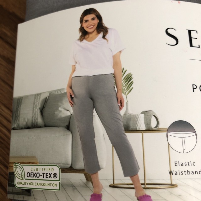 Serra Ladies Ponte Pant Navy Large 