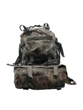 USGI ACU MOLLE II ASSAULT PACK W/O STIFFENER/PAD + 1 WAIST BAG 724NJC