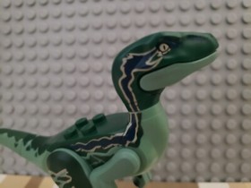 LEGO Raptor Minifigure (BLUE) - 75917 Jurassic World Raptor Rampage Dinosaur