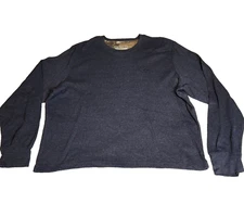 Realtree Mens Sweatshirt Sz 2XL Navy Pullover Crew Neck Long Sleeve