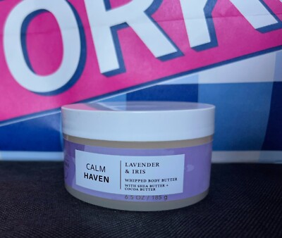Bath & Body Works Aroma Calm Haven Lavender & Iris Whipped Body Butter
