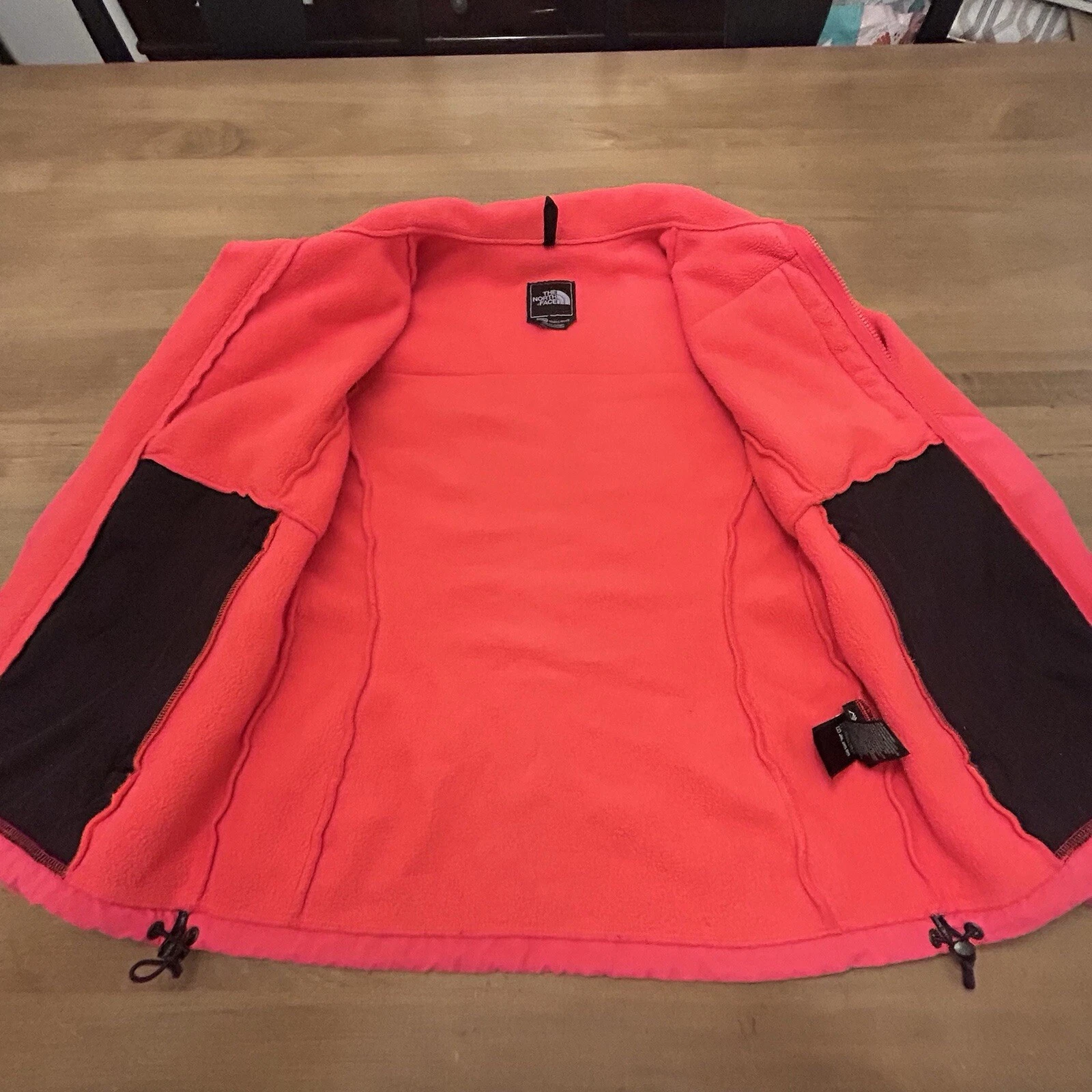 north-face fleece polartec denali full zip jacket