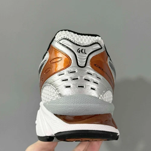New ASICS GEL-Kayano 14 Low Silver Piquant Orange 1201A019-109 Sneakers - Picture 3 of 10