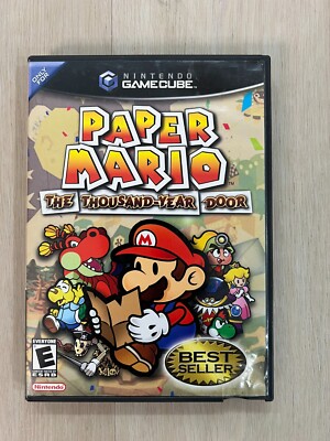 Paper Mario Thousand Year Door  Nintendo GameCube - CIB