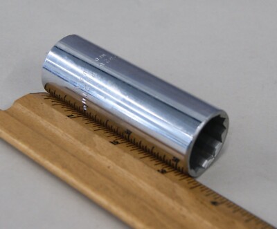 Proto USA 5328 Professional 1/2'' Drive, 7/8'', 12 Point Deep Socket NOS M0281#1