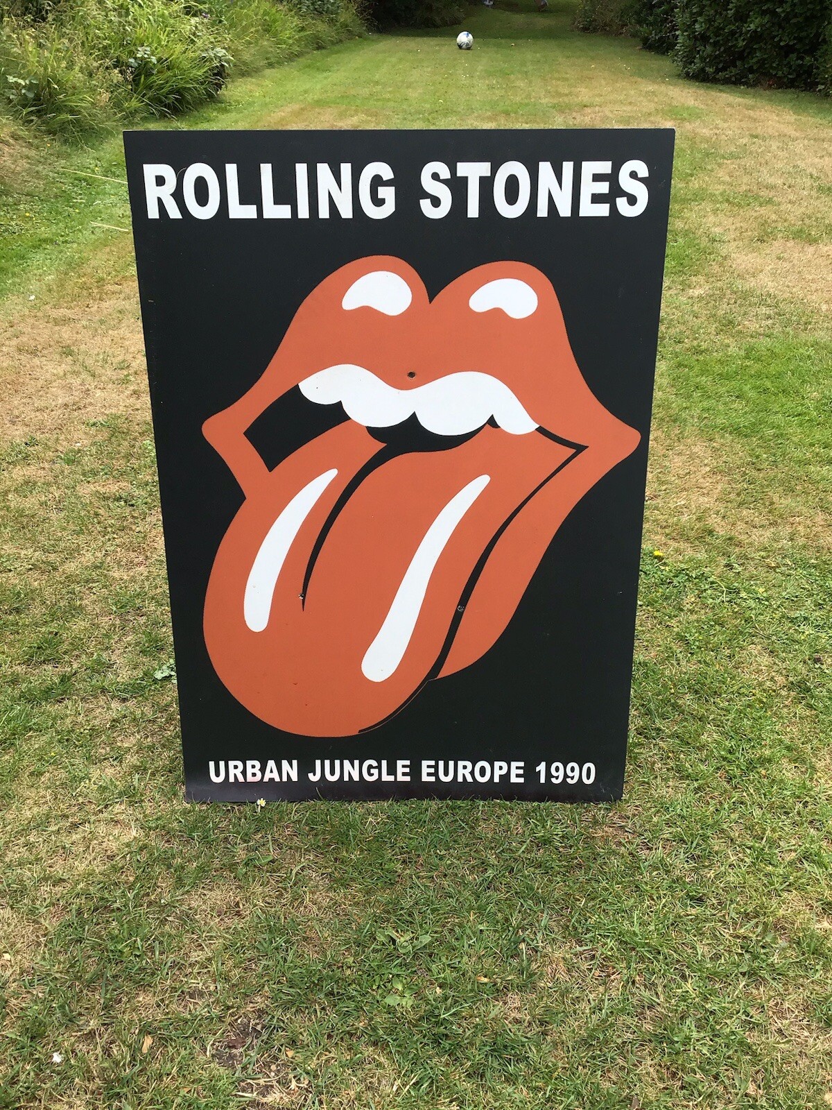 1990 Rolling Stones Urban Jungle Europe Tour Subway PROMO Billboard /Sign / eBay