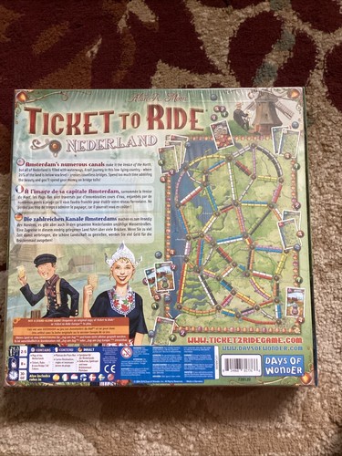 Ticket to Ride - Map Collection Volume 4: Nederland New Open Box  - Picture 2 of 2