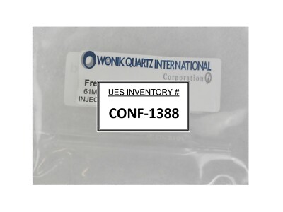 Wonik Quartz International 61MSA10187D ISD Injector TEL Tokyo Electron New