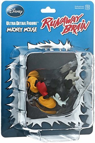 入手困難 W-サイズ ミッキー RUNAWAY BRAIN by メディコムトイ Medicom UDF-129 Ultra Detail Figure Series Mickey Mouse Runaway