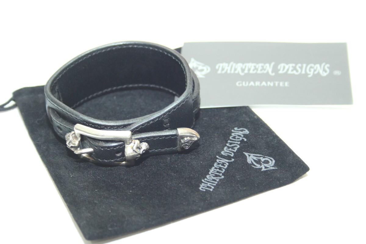 NEW! RARE THIRTEEN DESIGNS ROCK MASTER SINGLE LEATHER NEW! RARE THIRTEEN DESIGNS ROCK MASTER SINGLE LEATHER