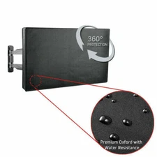 Premium Outdoor Weatherproof Water Resistant TV Cover Protector for 46 47 48 49"