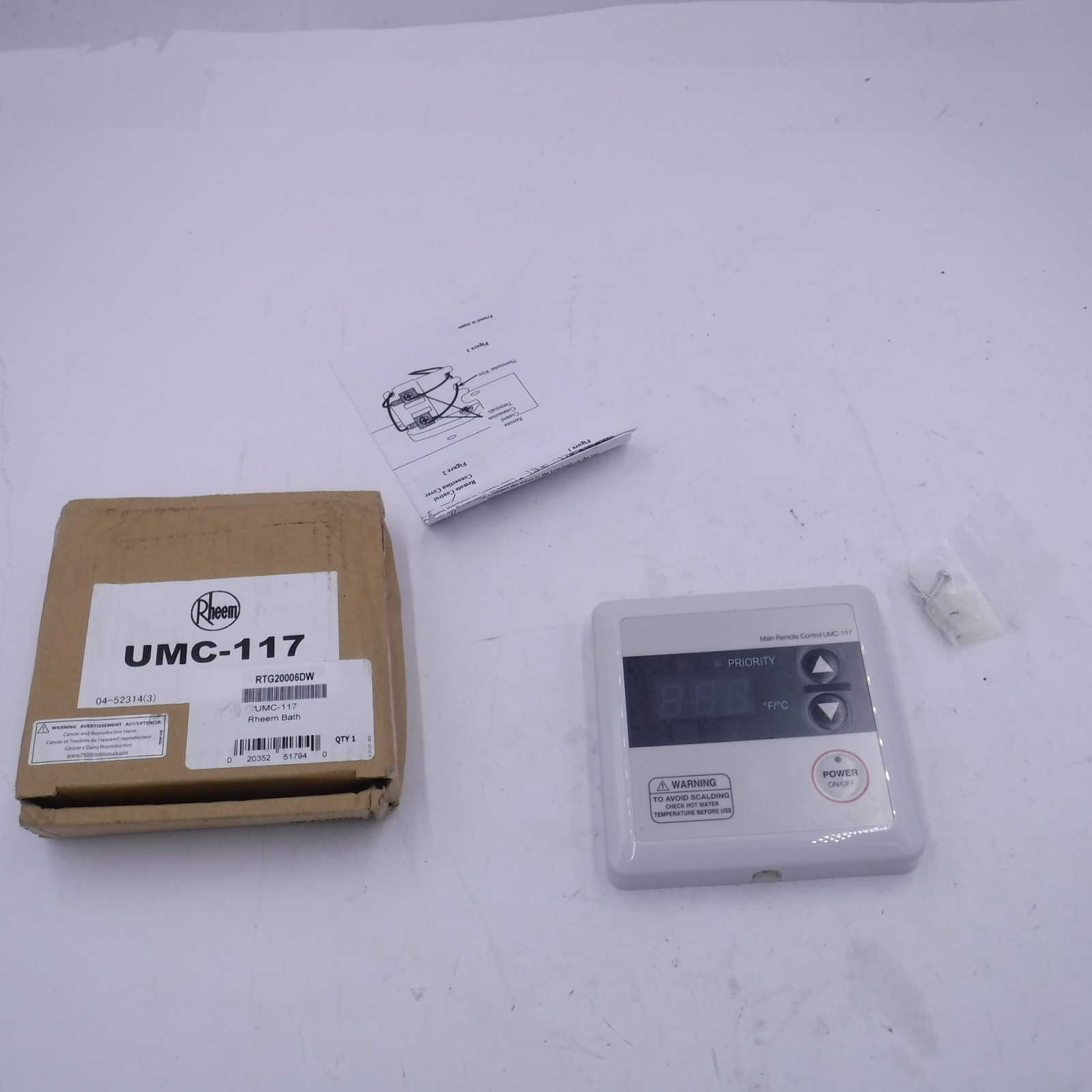 Rheem Remote Temperature Control Residential Tankless Gas Water Heaters  System 20352517940 | eBay