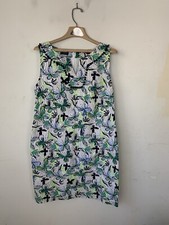 Talbots Womens Dress 10 Butterfly Preppy Beachy Boho Cute Coastal Travel Garden