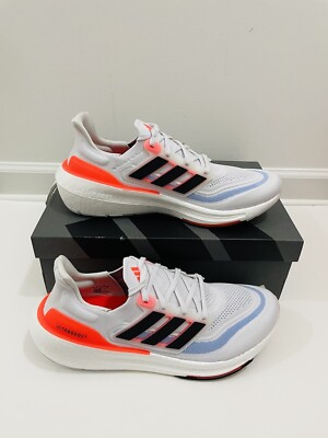 Size 8, Adidas UltraBoost Light, Brand New, White Solar Red, Unisex