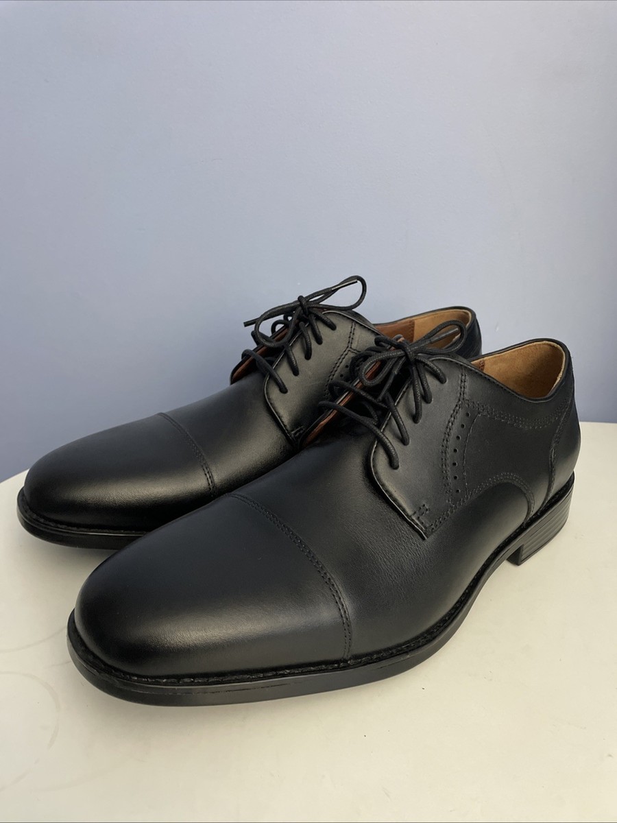 NEW Johnston & Murphy XC4 Dual Width Black Leather Oxford 20-5555 Mens Size 12 M Male Johnston & Murphy Johnston & Murphy JM02005555 XC4  main image 2