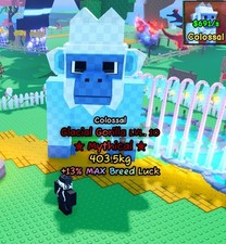 403kg glacial gorilla  Catch and tame