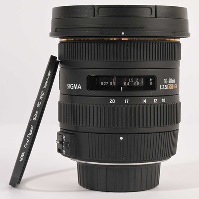 SIGMA 10- 20mm F3,5 EX DC HSM  Nikon Objektiv SHP 310554