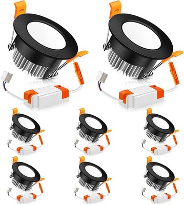 Ledlightsworld 2 Inch Led Recessed Lighting Dimmable Downlight 3W35W Equivalent