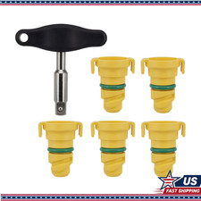 6 PACK Oil Drain Plug Compatible with Ford F-150 F150 Mustang Bronco Explorer Ed