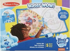 Melissa  Doug Blue's Clues  You Water Wow Reusable Activity Mat 20  x 30  .