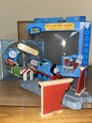 SPECIAL LETTER ! THOMAS FRIENDS TRAIN DIECAST TAKE ALONG DELUXE DVD PLAY SCENE