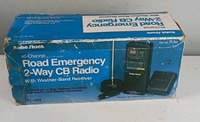 Radio Shack TRC-494 Model No. 21-1589 40 Channel CB Weather Band  Antenna New 