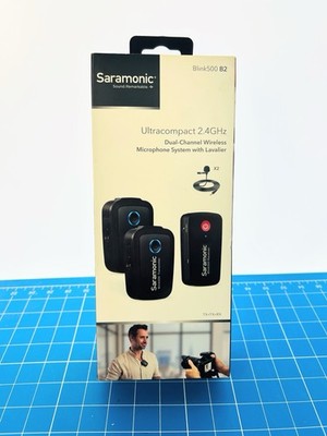 Saramonic BLINK500B2 Ultracompact 2-Person/Channel  Wireless Microphone *NEW*