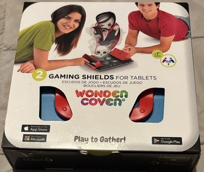 WONDER COVER Gaming Shields für Tablet und iPad - 2 Spieler - Rot und Blau