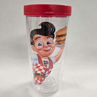 BIG BOY Restaurant Double-Walled Plastic Travel Cup - 16 oz Signature Tumbler
