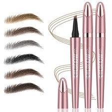 Waterproof Eyebrow Pencil Microblading Eyebrow Pen Long Lasting Light Brown