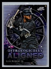 Luis Robert Jr. White Sox #AA-7 2024 Topps Chrome Cosmic Astrologically Aligned