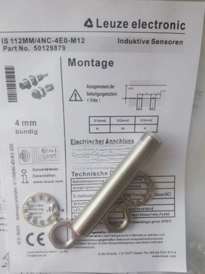 1PC NEW Fits For LEUZE sensor proximity Switch IS 112MM/4NC-4E0-M12