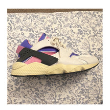 Nike Air Huarache Men s Sneakers White Purple...