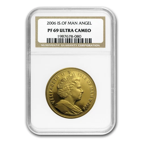 2006 Isle of Man 1 oz Proof Gold Angel PF-69 NGC