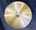 Paiste 18 inch 2002  Crash Cymbal made in Switzerland