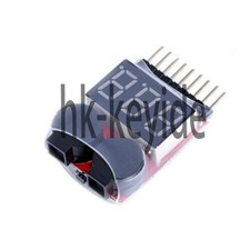 1Pcs 1-8S low voltage alarm battery voltage 2IN1 tester low voltage buzzer alarm