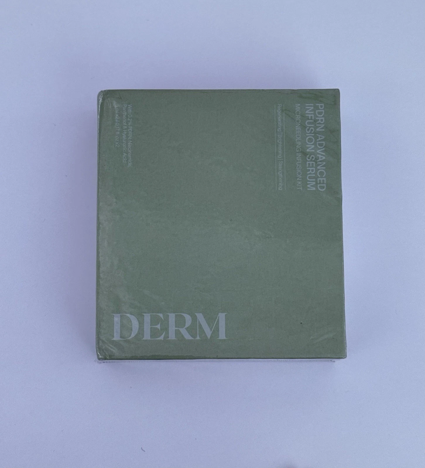 New Derm PDRN Advanced Infusion Serum Microneedling Kit Sealed Skin Care Facial