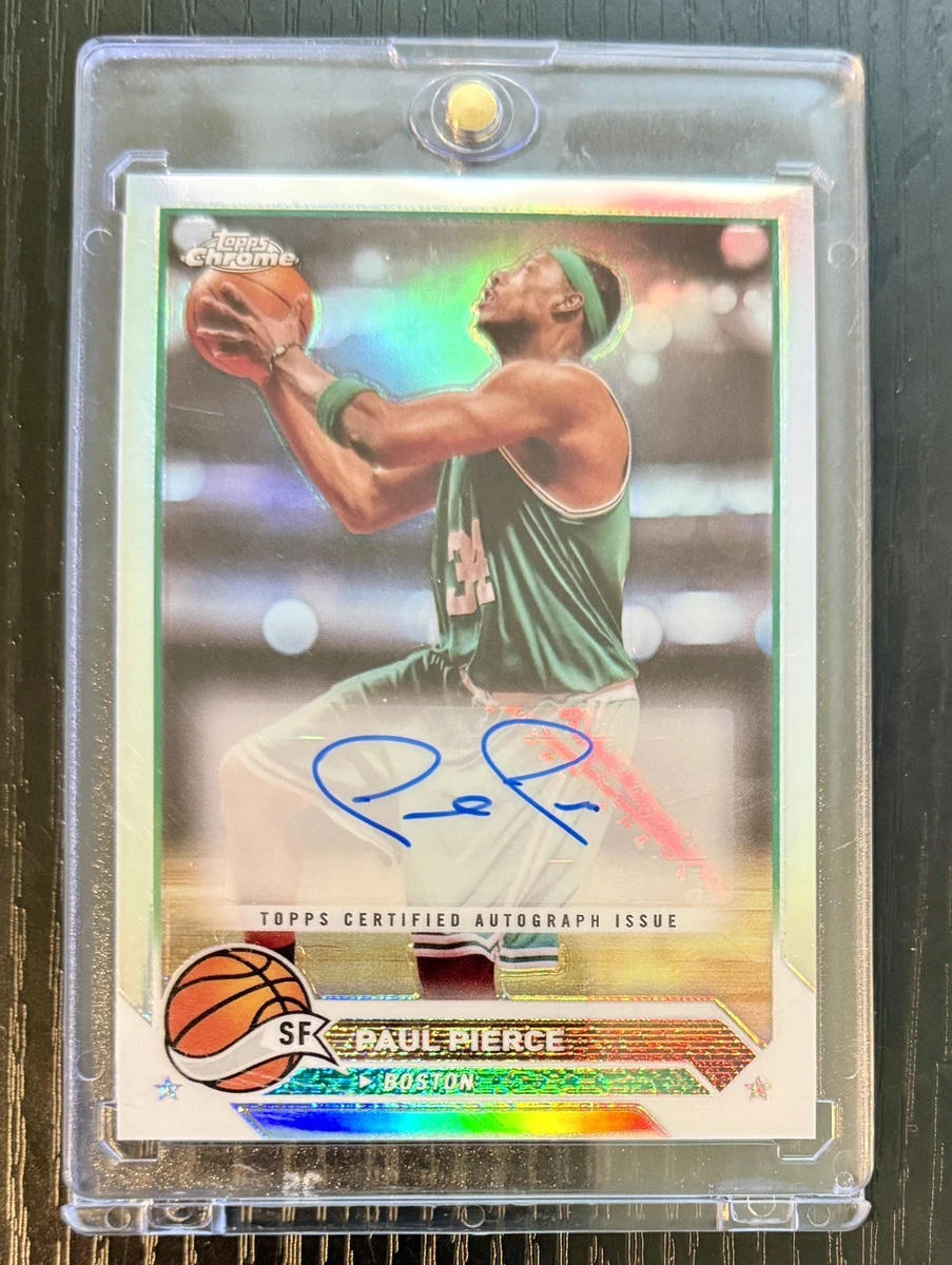 Paul Pierce Basketball Autographed Sports Trading Cards