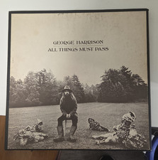 George Harrison - All Things Must Pass Apple 12" Black Vinyl LP Stereo Box Set