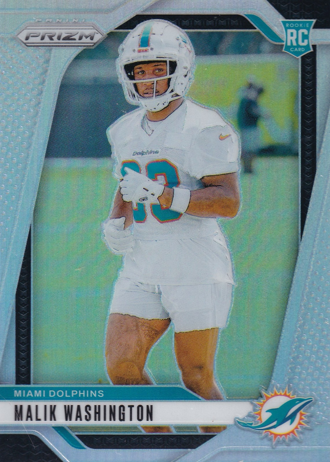 2024 Panini Prizm - Rookies Malik Washington #371 Silver Prizm (RC)