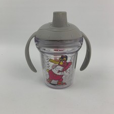 Tervis Cleveland Indians Slider Kids Dual Handle Sippy Cup 6 oz USA