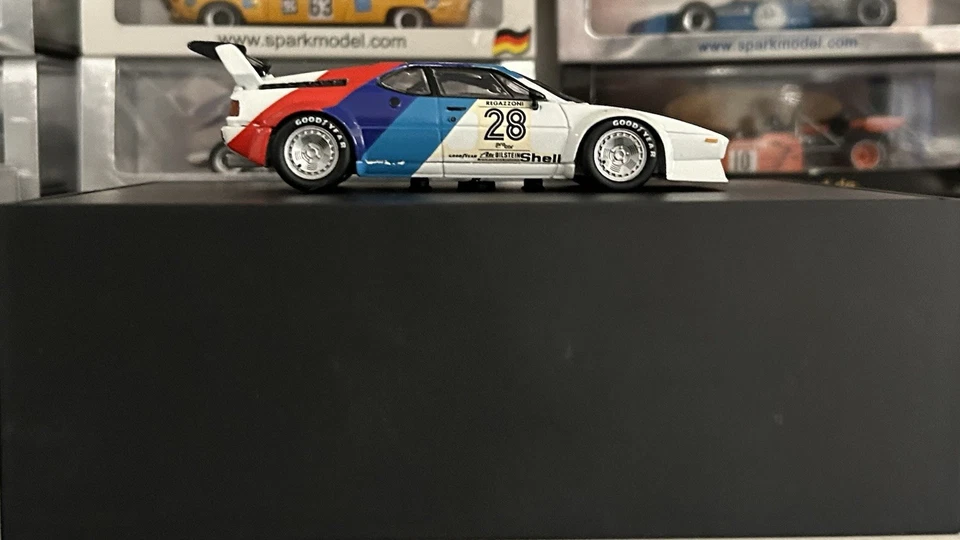 MINICHAMPS 1/43 80429418128 BMW M1 #28 Procar Séries Monza 1979 Clay Regazzoni - Photo 3/4