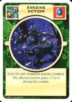 EVASIVE ACTION - REVISED - DMT Base Set Unlimited - Doomtrooper CCG