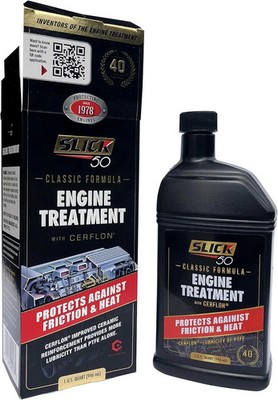 Slick 50 Original Classic Engine Treatment with Ceramic Cerflon PTFE, SL-750017