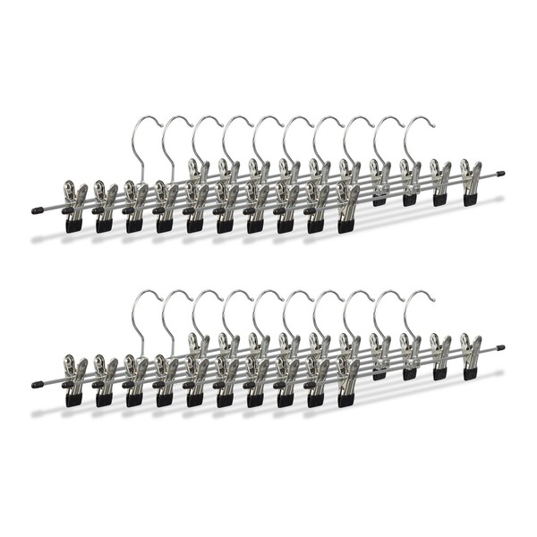 HosenbüGel Metall HosenkleiderbüGel KleiderbüGel Set Rockhalter Hosenhalterung-image