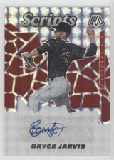 2021 Panini Mosaic Scripts Bryce Jarvis #SCR-BJ Auto 1d4