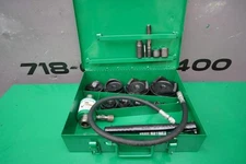 Greenlee 7310 1/2 to 4 inch Hydraulic Knock Out Punch and Die Set. Works Fine #1
