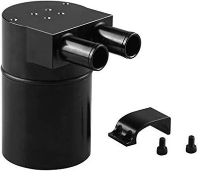 High Performance Black 0.75 inch 19MM Aluminum Alloy Reservoir Oil Catch Can Tan