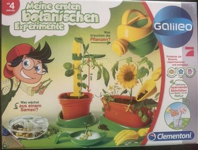 Clementoni Galileo Meine Ersten botanischen Experimente Experimentierkasten 