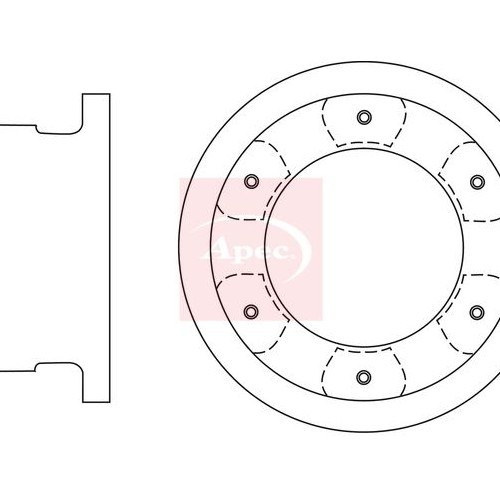 APEC Brake Disc DSK2894
